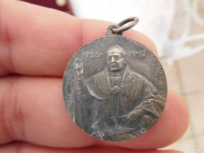 Antiguidades: Medalla del Papa Pio XI jubileo 1925